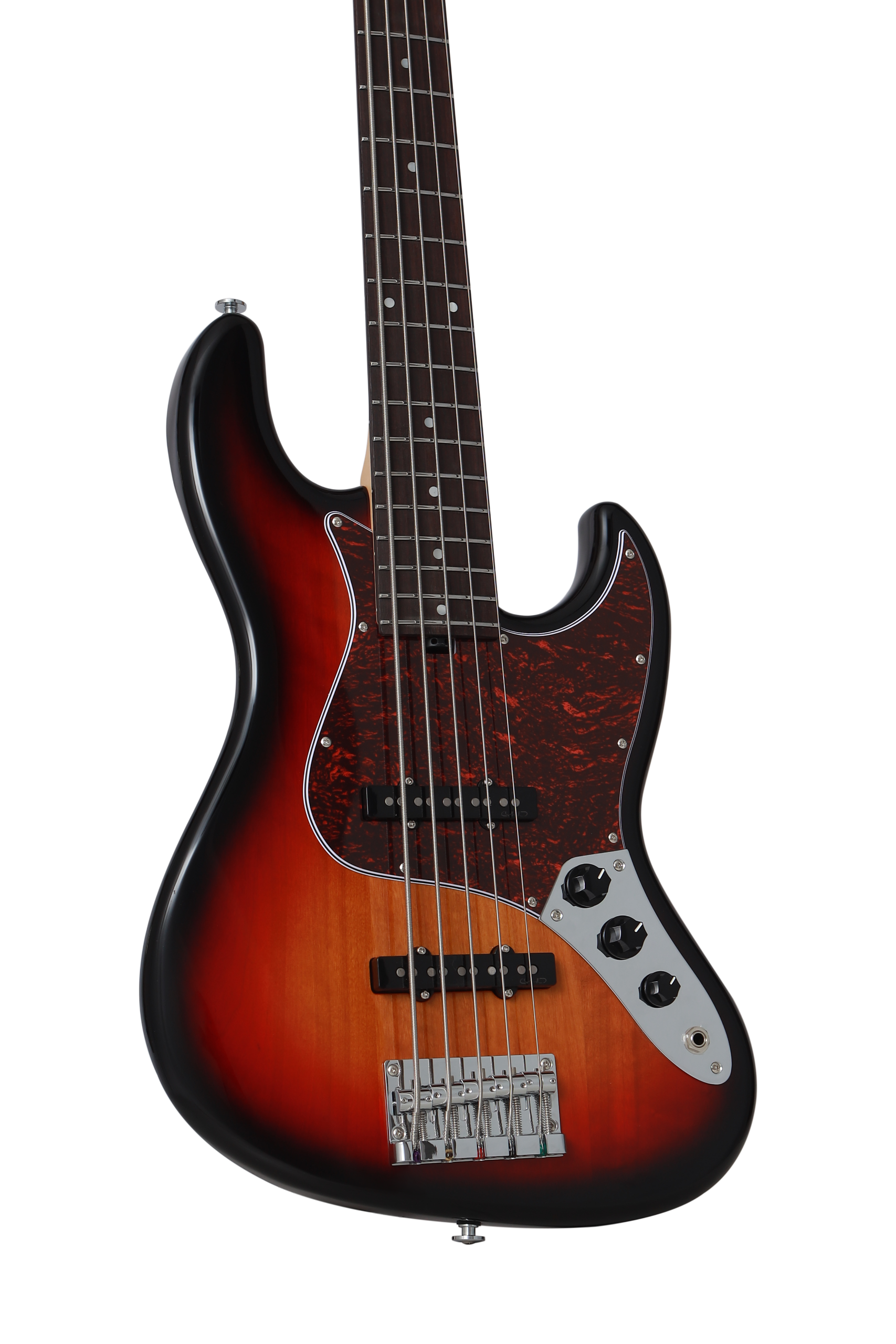 KJB5-Standard Rosewood 3-Tone Sunburst E-Bass